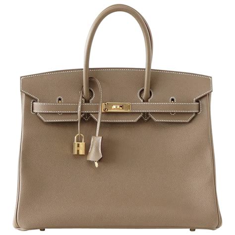 hermes taupe 40cm gold hardware bikrin|hermes birkin 40cm.